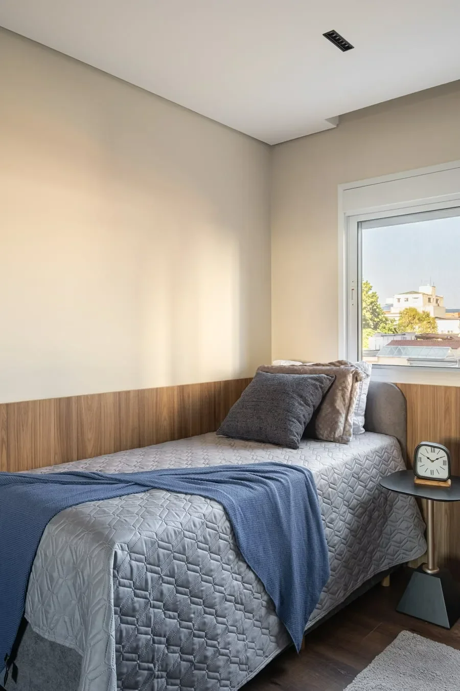 Como dividir as cores para quarto masculino? — Cores para quarto masculino: como dividir os tons + 20 fotos