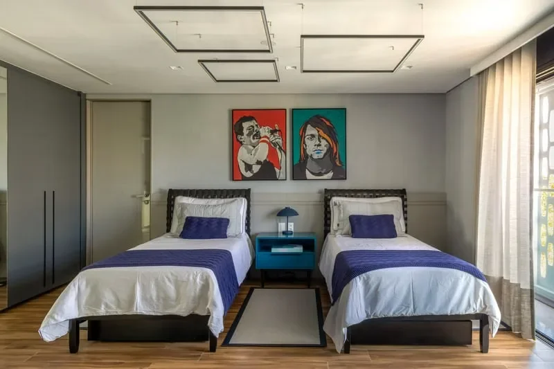 Conheça mais ideias de cores para quarto masculino — Cores para quarto masculino: como dividir os tons + 20 fotos (20)