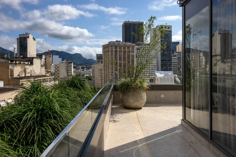 Jardim do Bistrô amplia a experiência para a paisagem urbana do Centro