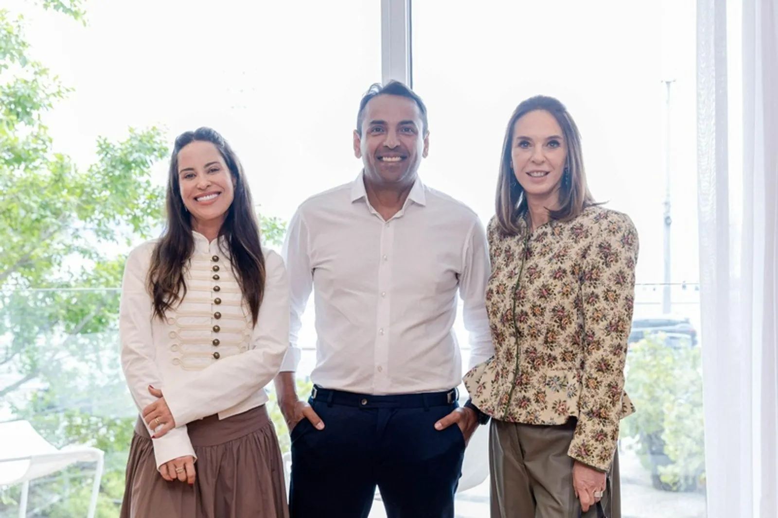 Daniella Chaves, Max Ribeiro e Esther Schattan