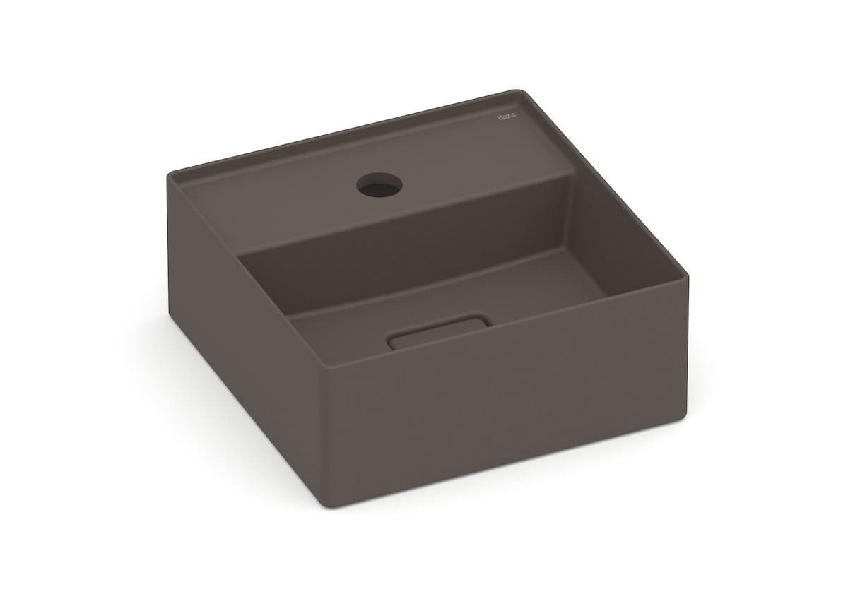Cuba Apoio 300X300 Com Mesa T7 Terra Café — Roca